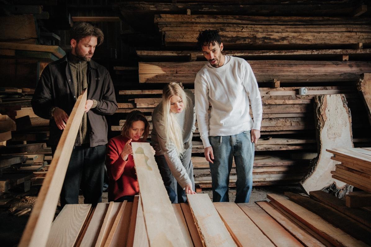 ‘No.1 Common’ a Material Matters: quattro designer svelano la bellezza naturale del legno a 3daysofdesign